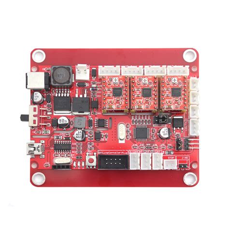 cnc machine control board 3 axis grbl v3.3|GRBL 3 axis control board.